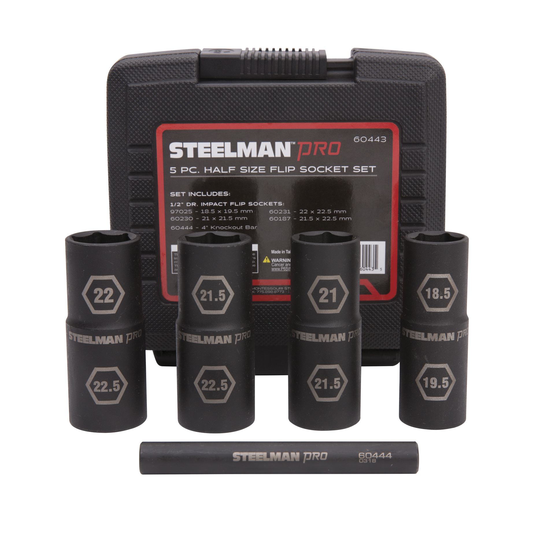 60443 5pc Flip Skt Set 3