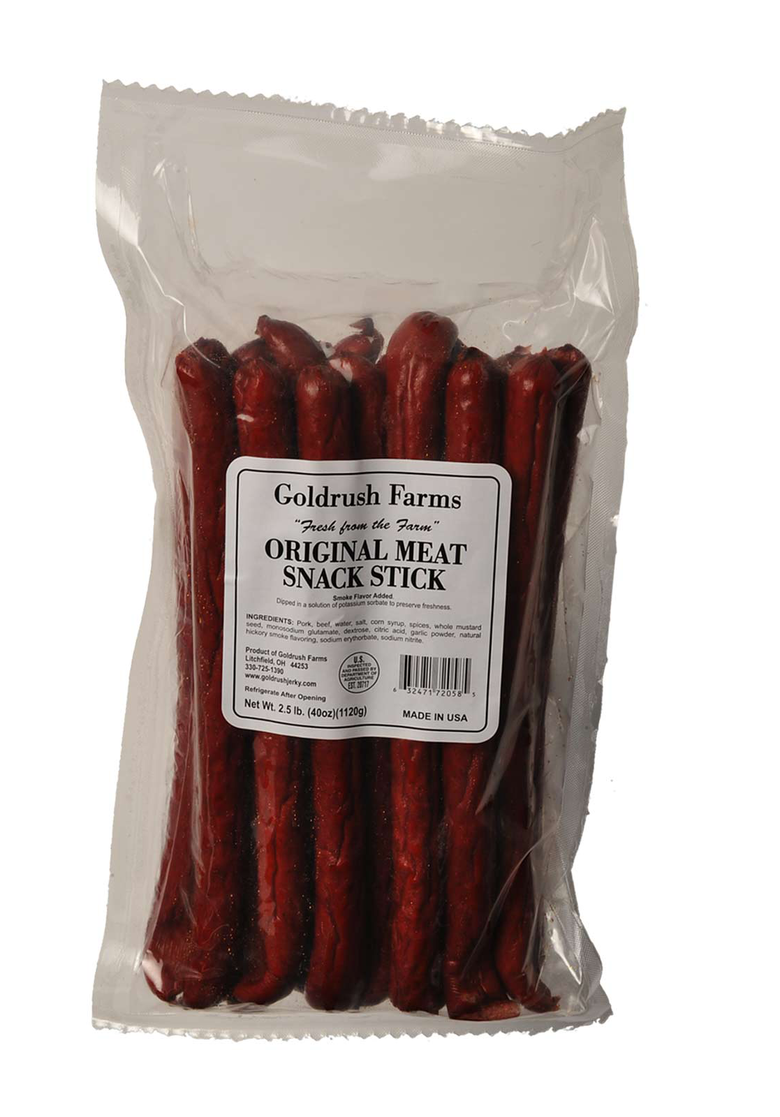 'fresh From The Farm' 2 5 Lb Meat Snack Stick