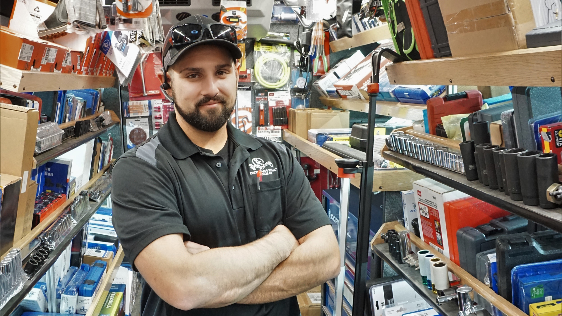 Cornwell Tool Dealer Vito Abbinante has been in the business for nine years.