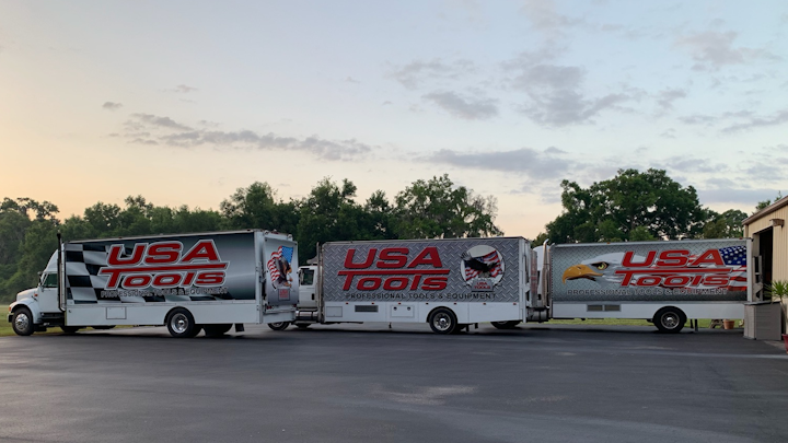 “I'm a part of USA Tools, but I actually own my part of USA Tools,” McIntyre says.