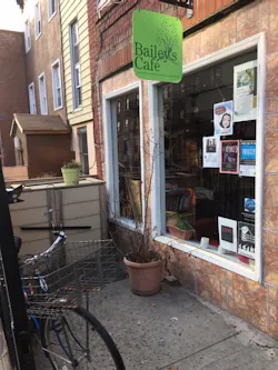 Bailey's Café storefront in Brooklyn, New York. Bailey's Café storefront in Brooklyn, New York.