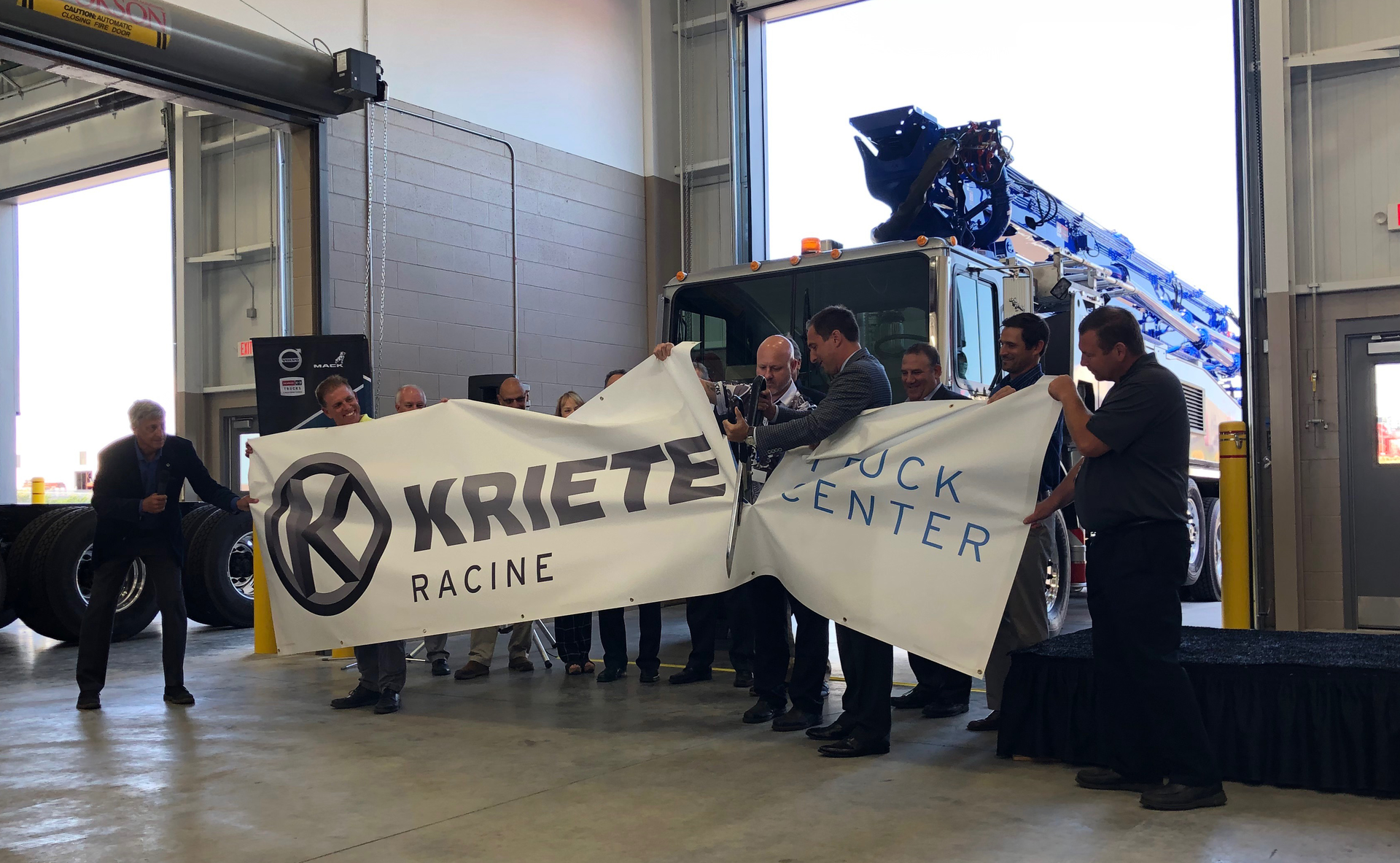 Mack Trucks dealer Kriete Truck Centers invested $6 million in a new building at its Racine, Wisconsin location, doubling the amount of service bays at the facility. The Mack Certified Uptime Dealer location will also add a mezzanine in October to double its parts warehouse capacity.