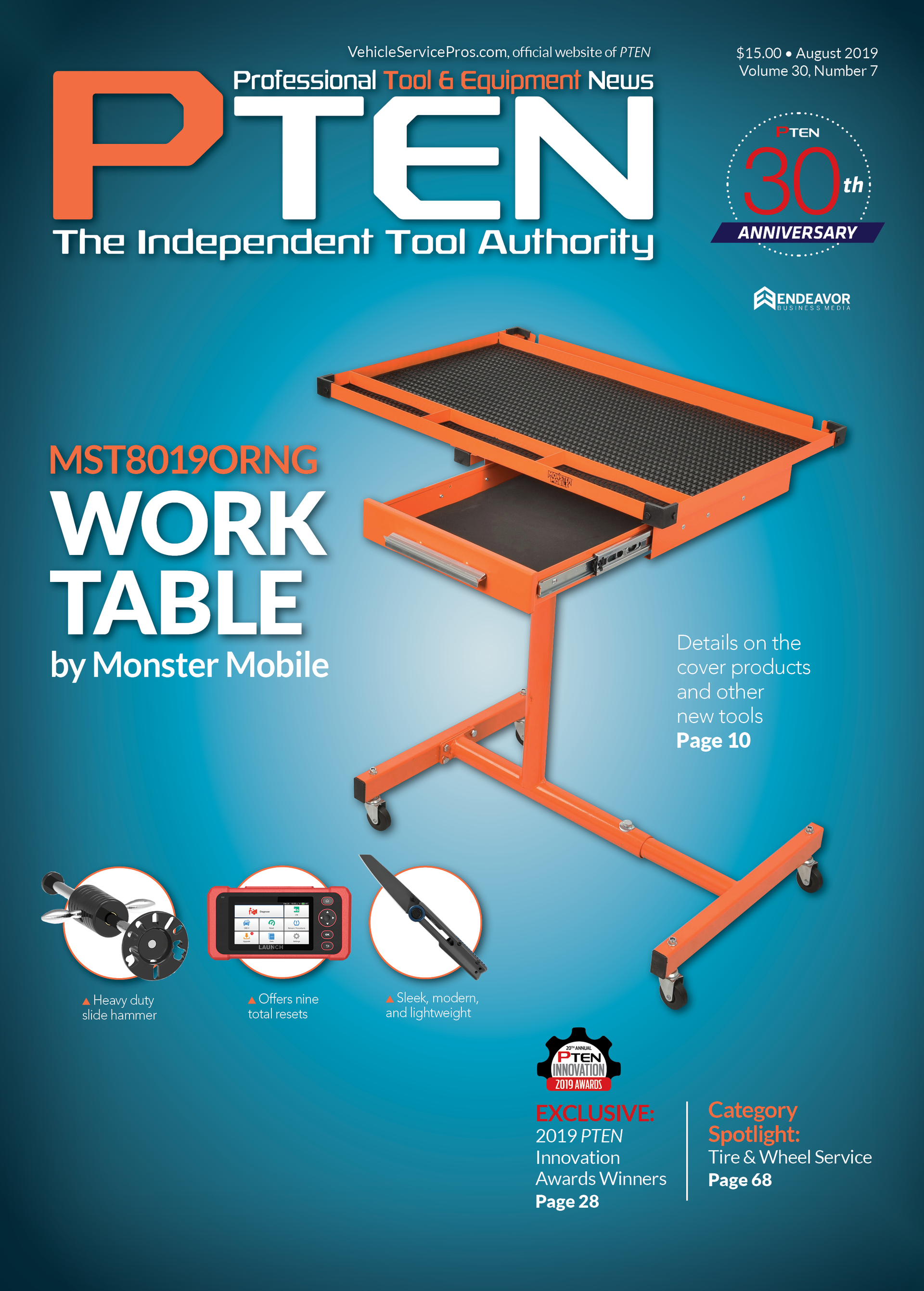 August 2019 cover image