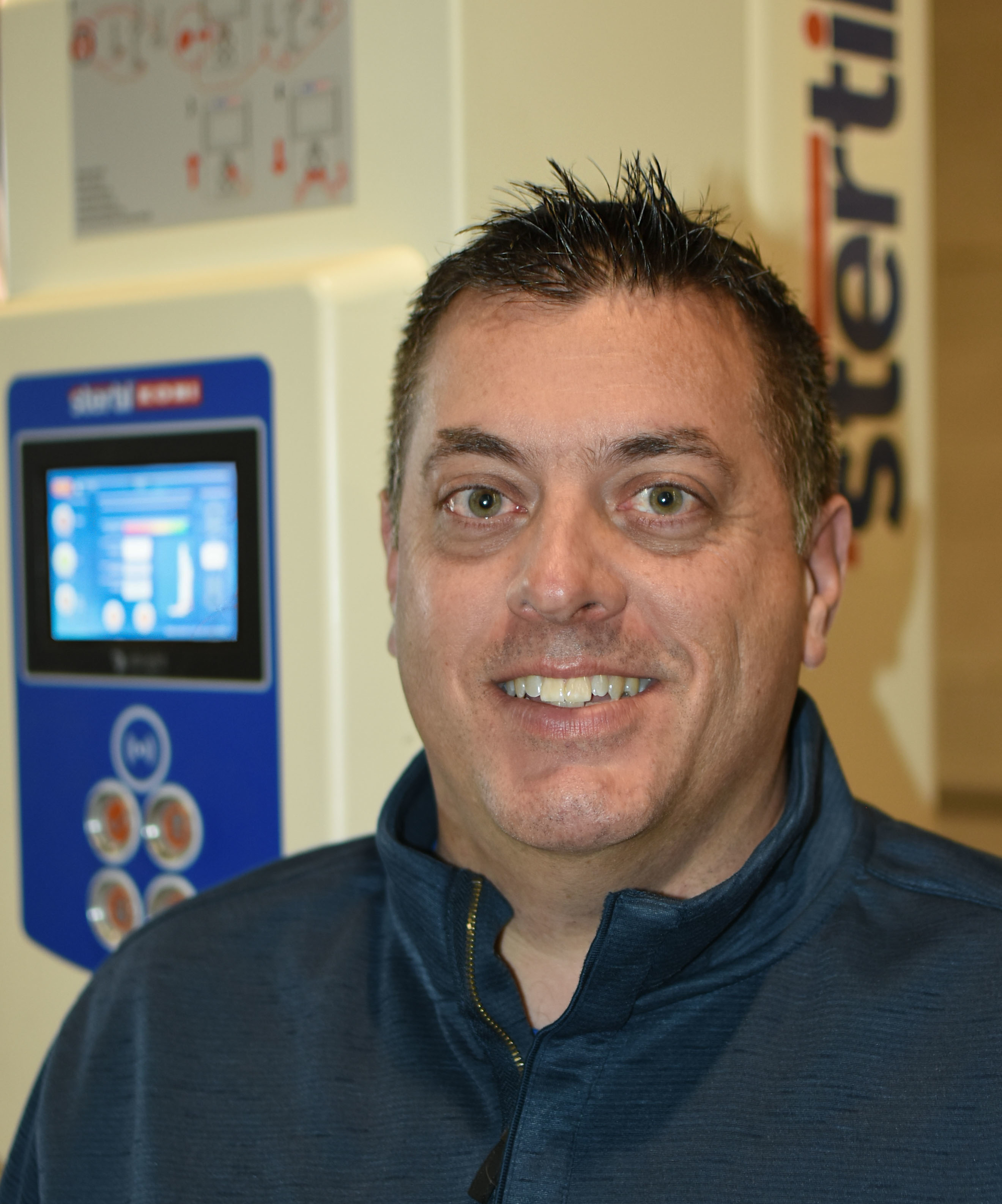 Chris Murabito, midwest regional sales manager, Stertil-Koni