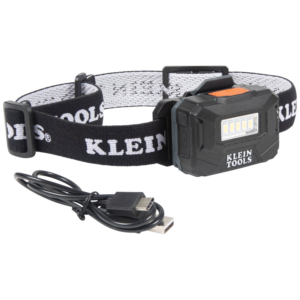Rechargeable Light Array Headlamp with Fabric Strap, No. 56049