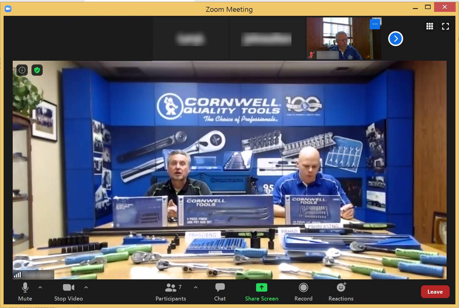 Cornwell 'booth' setup for the show this year!