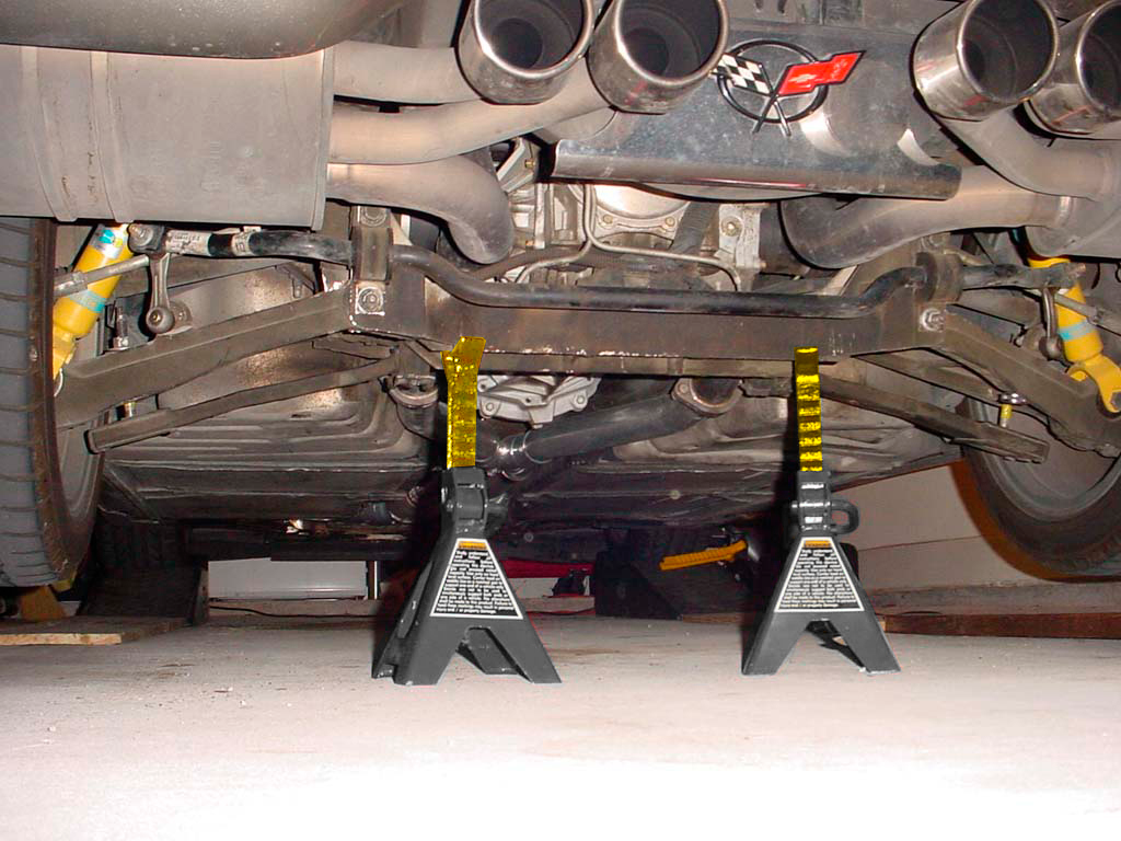 Jack Stand Yellow Raisers