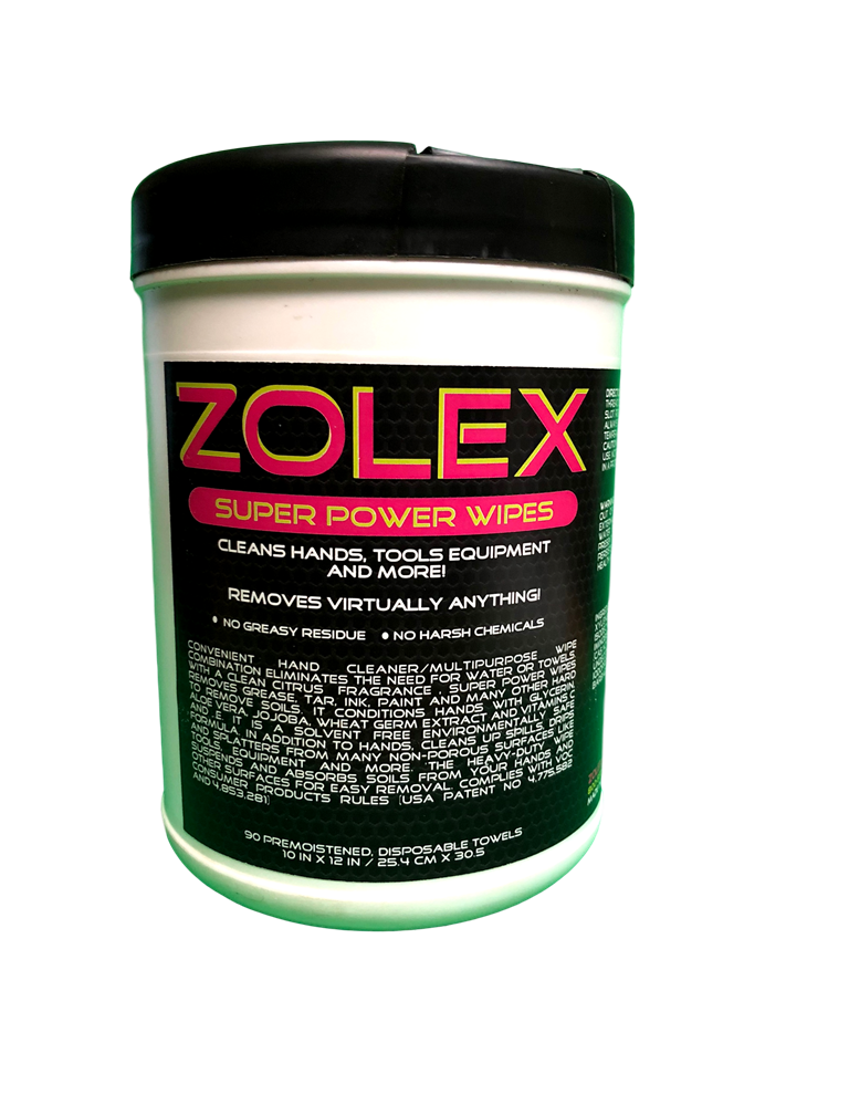Zolex Super Wipes Front