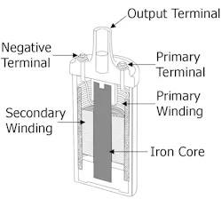 The ignition coil is an inductive device known as a step-up transformer. It's used to take a small voltage and through a process called mutual-induction, it steps that voltage up hundreds of times. The significance is it is a necessary device in the spark-ignition internal combustion engine and although the system it resides in can be configured differently between vehicles, the physics is the same and applicable to every ignition coil. The ignition coil is an inductive device known as a step-up transformer. It's used to take a small voltage and through a process called mutual-induction, it steps that voltage up hundreds of times. The significance is it is a necessary device in the spark-ignition internal combustion engine and although the system it resides in can be configured differently between vehicles, the physics is the same and applicable to every ignition coil.