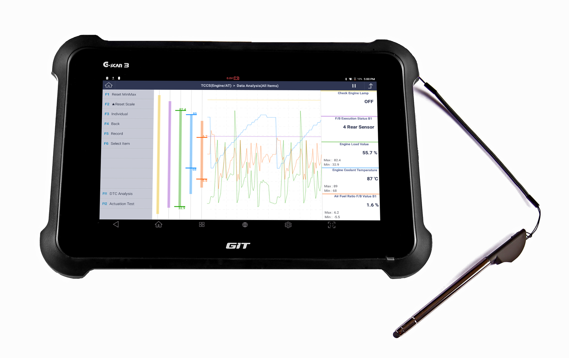 G Scan 3 Color Screen