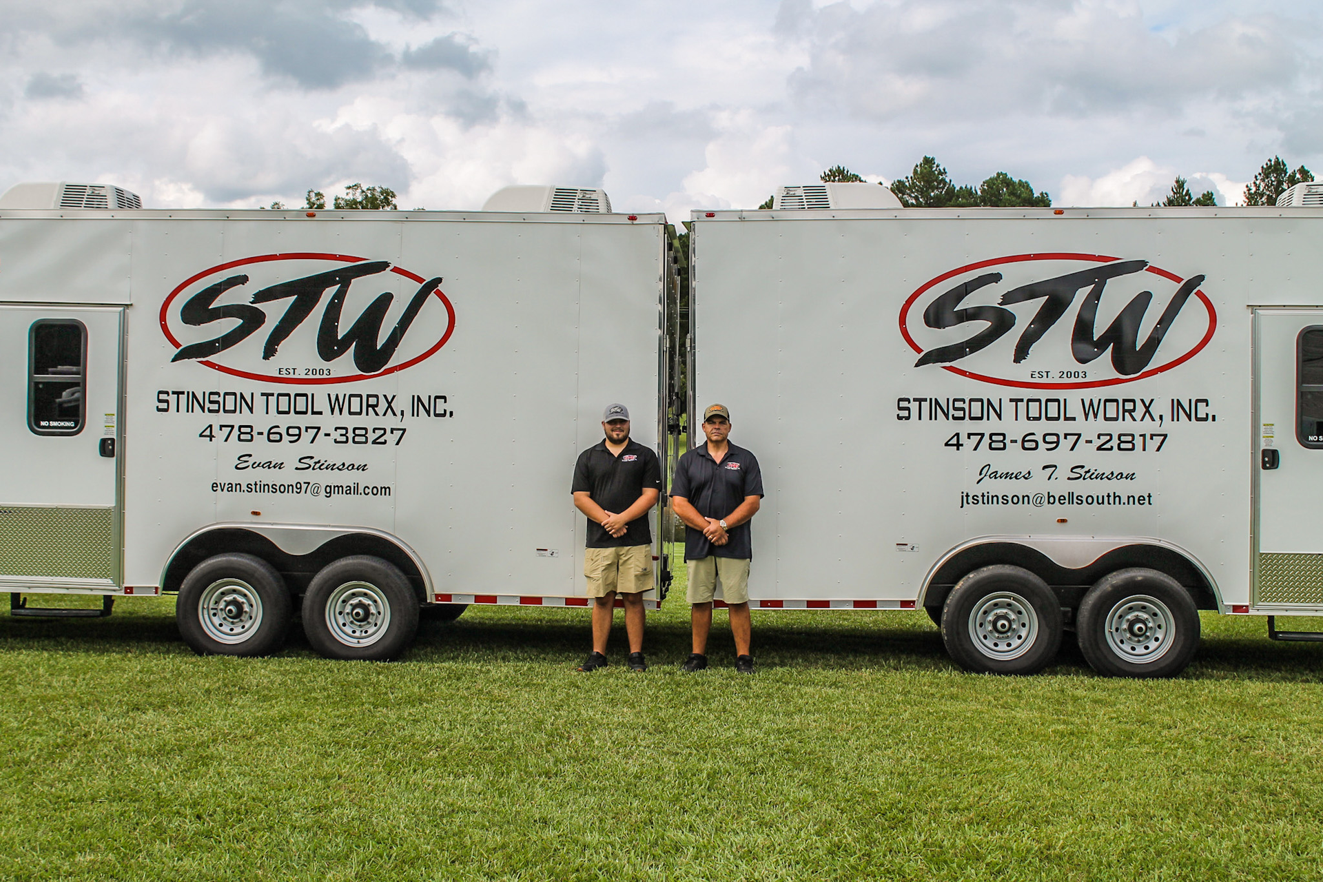 This independent father-son team is part of three generations of mobile tool dealers.