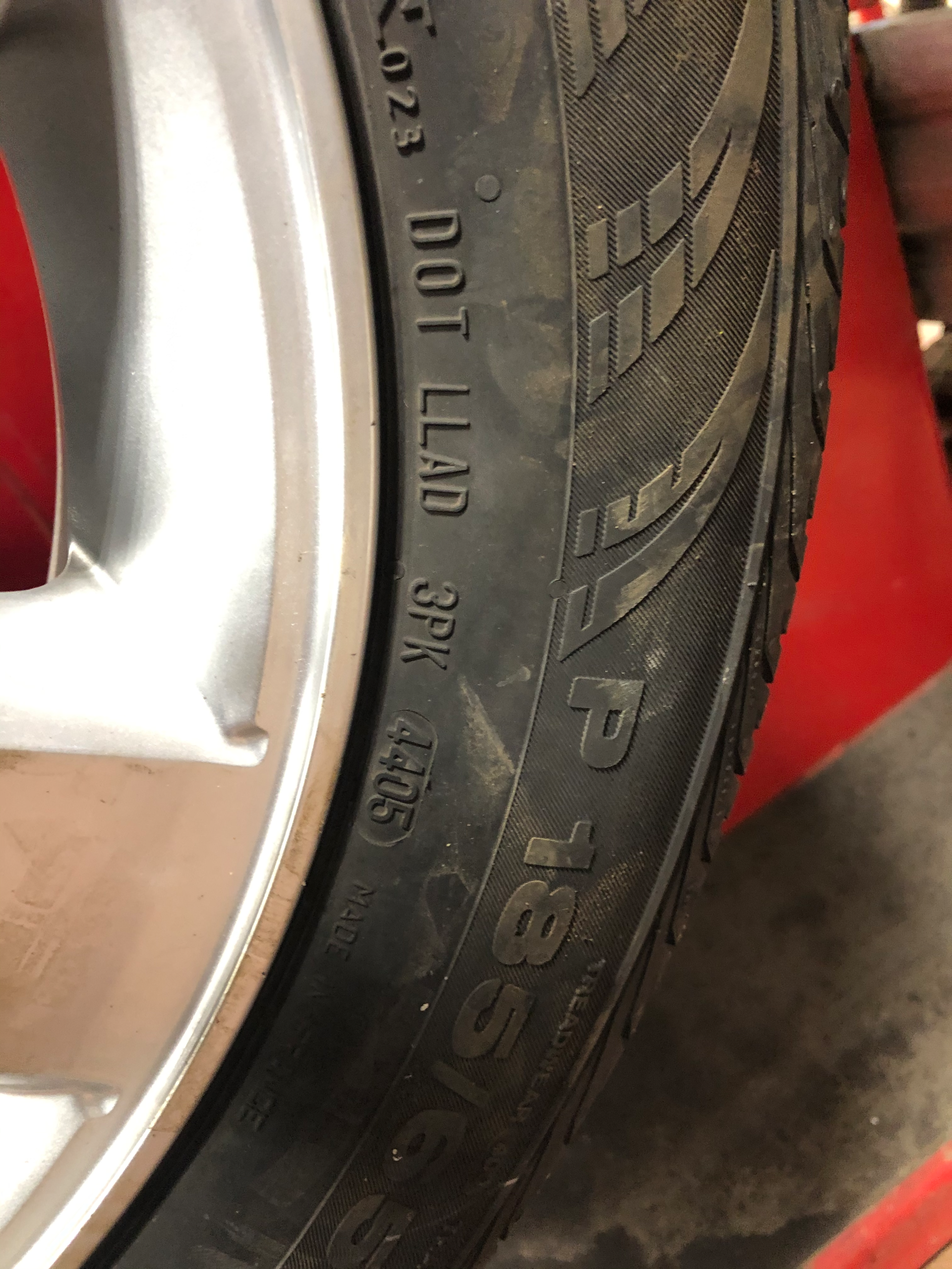 Do you know how long that tire you&rsquo;ve purchased has been sitting in a warehouse on a shelf? How long has it been on your in-house tire rack? This tire looks like it is brand new, even though its build date was the 44th week of 2005. When this picture was taken, this tire and wheel were 16 years old.