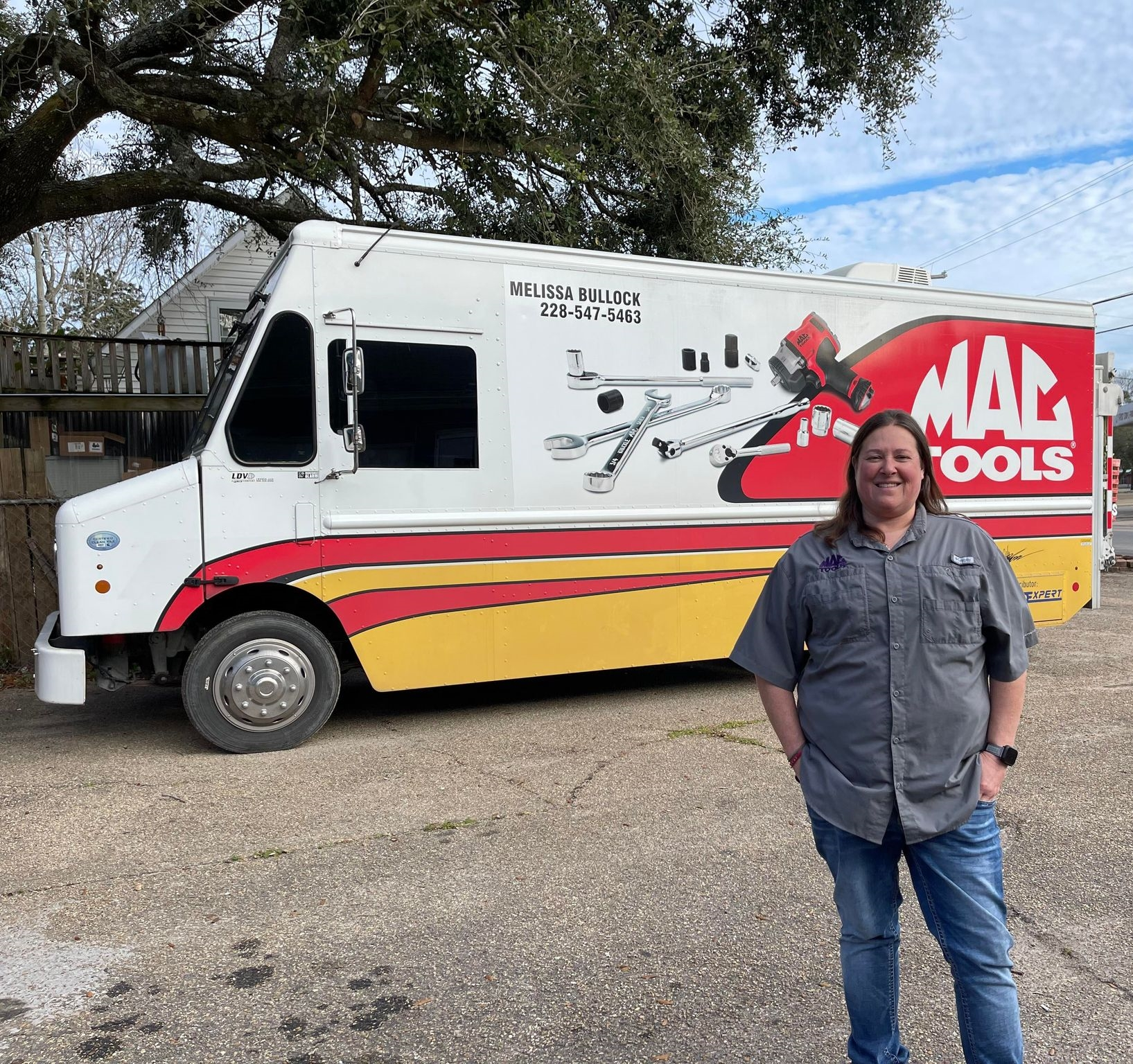 Melissa Bullock, Mac Tools Distributor