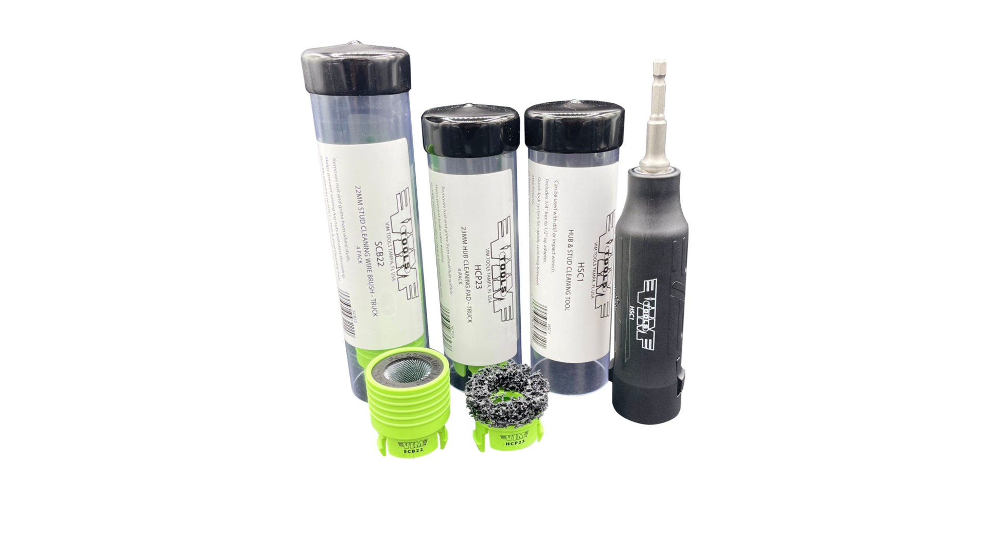 VIm Tools Hub and Stud Cleaning Kit