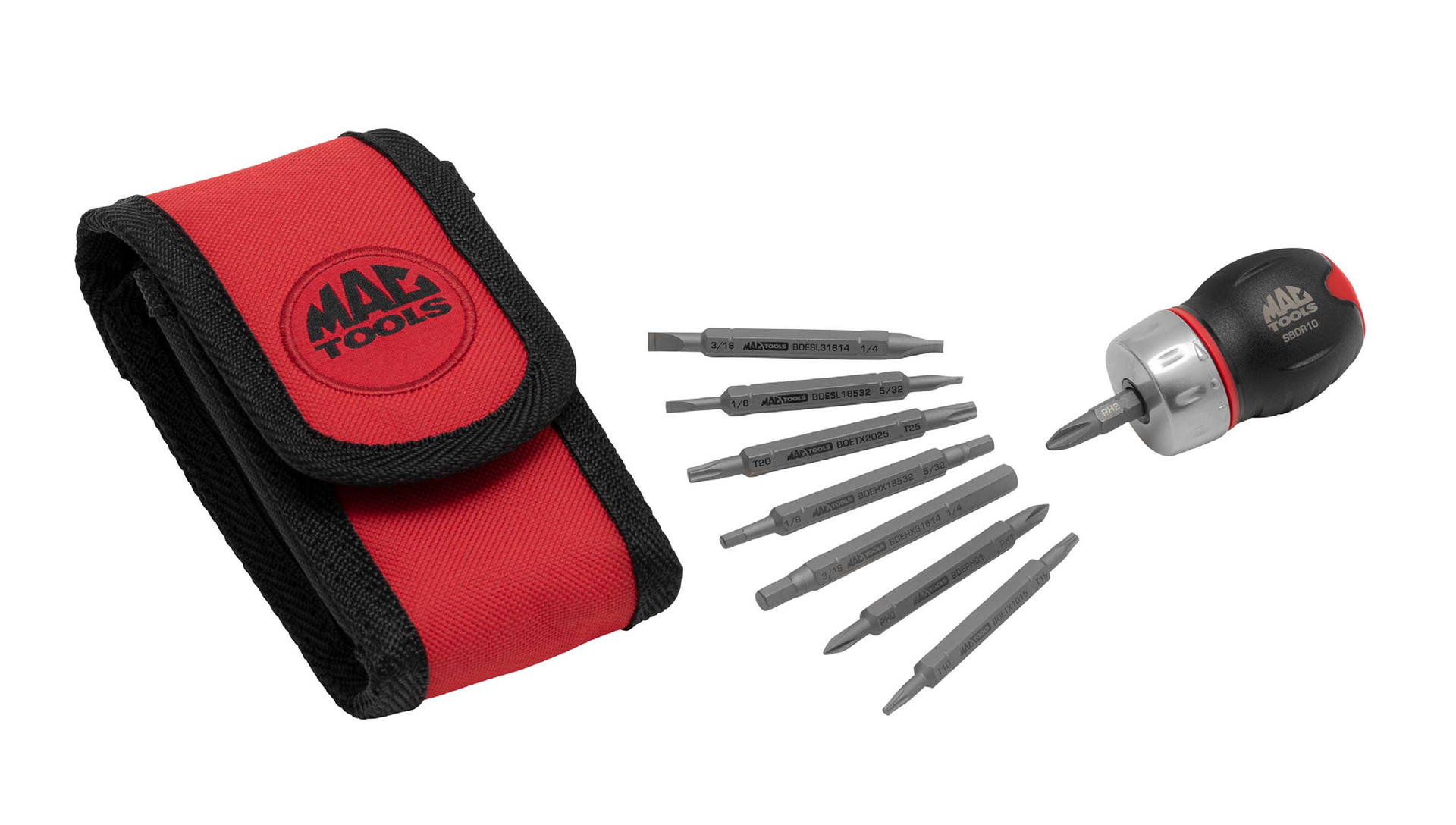 Mac Tools 17-pc Ratcheting Stubby MB Set