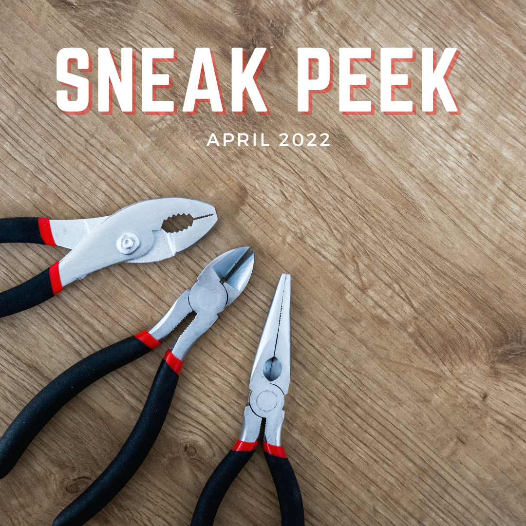 Sneak Peek April