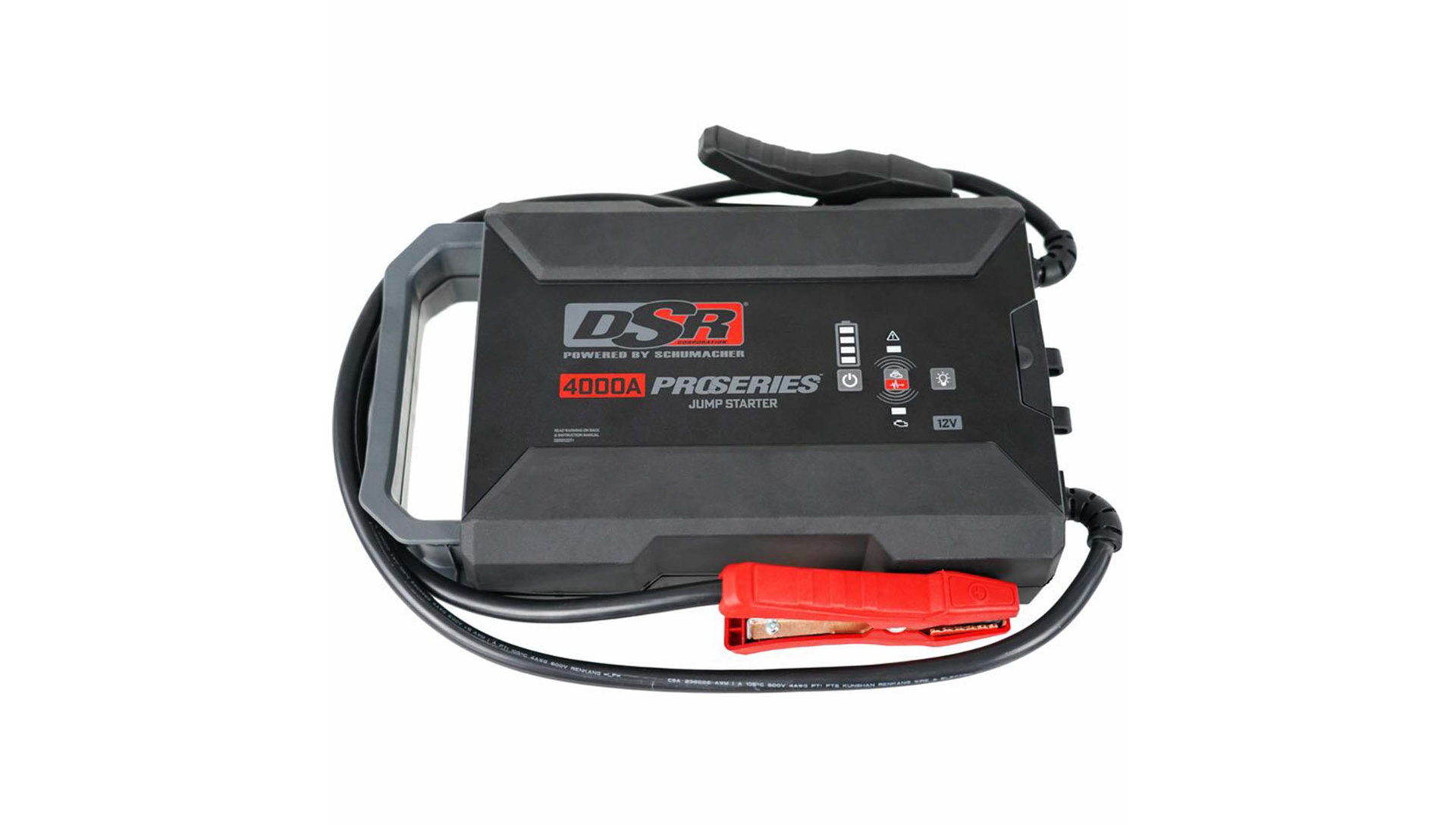 Schumacher ProSeries 4000 Peak Amps 12V Lithium Portable Jump Starter, No. DSR164