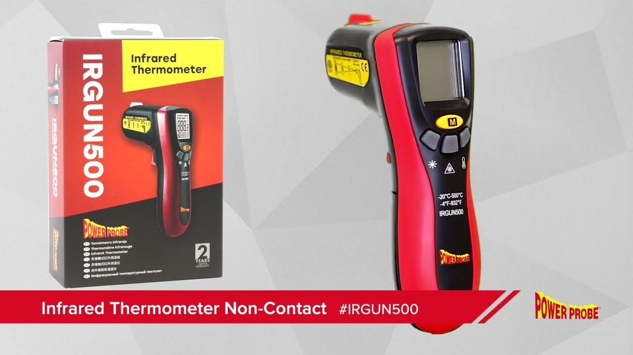 No Contact Infrared Thermometer, No. IRGUN500