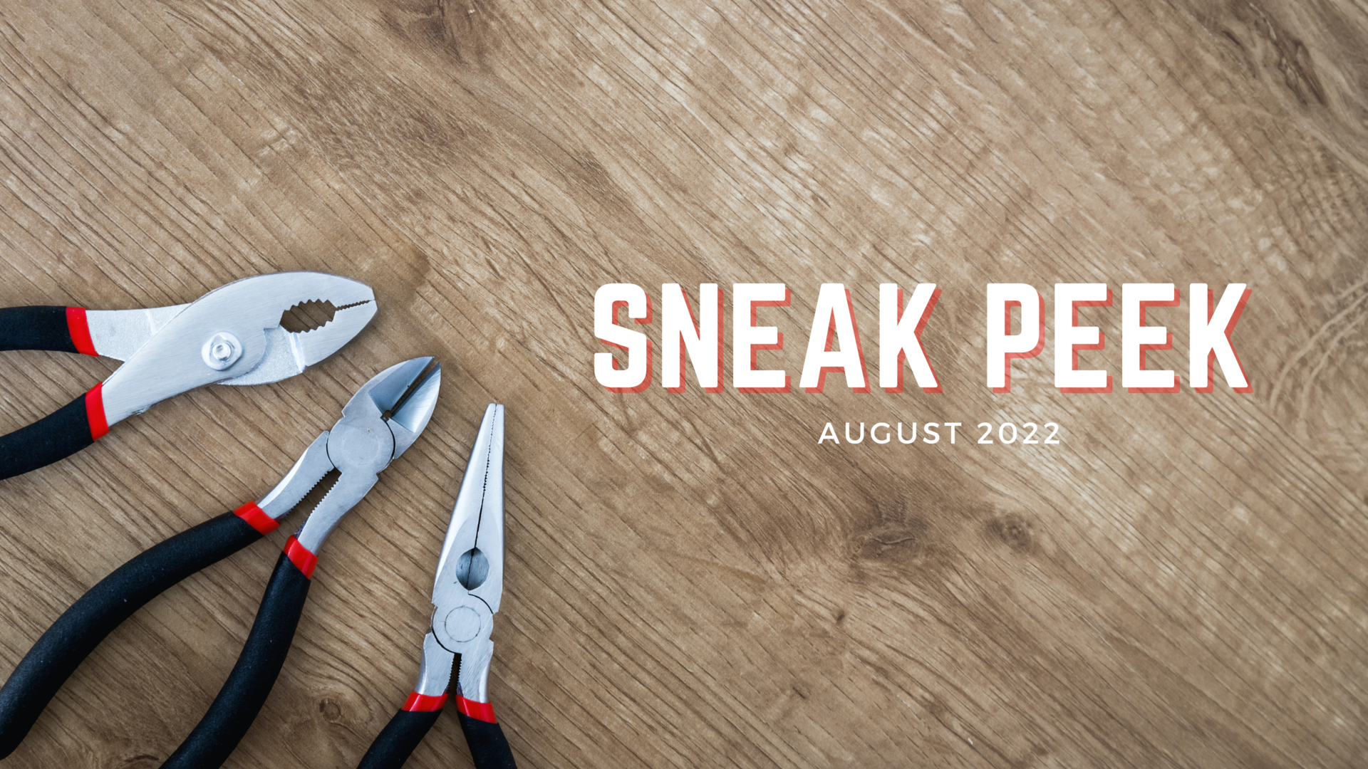 August Sneak Peek
