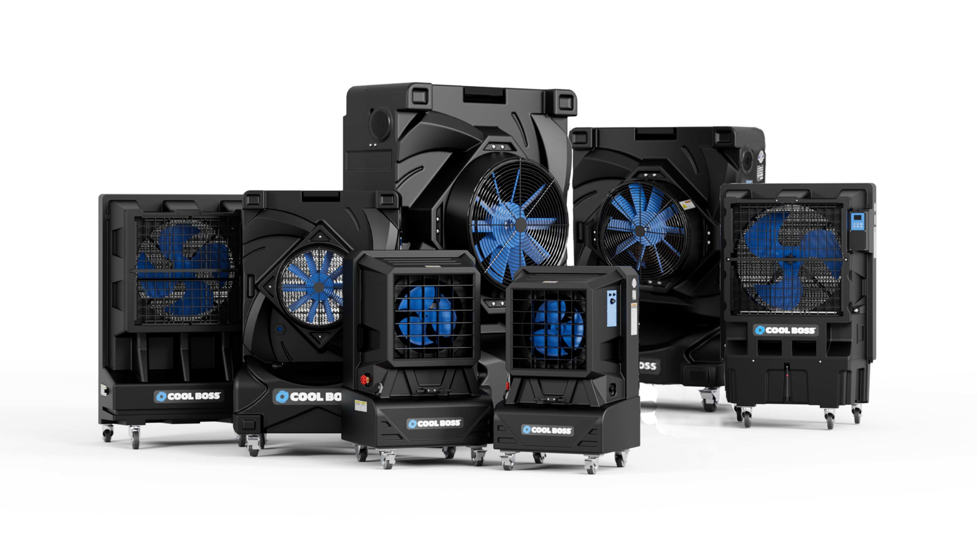 Cool Boss Portable Evaporative Air Coolers Line