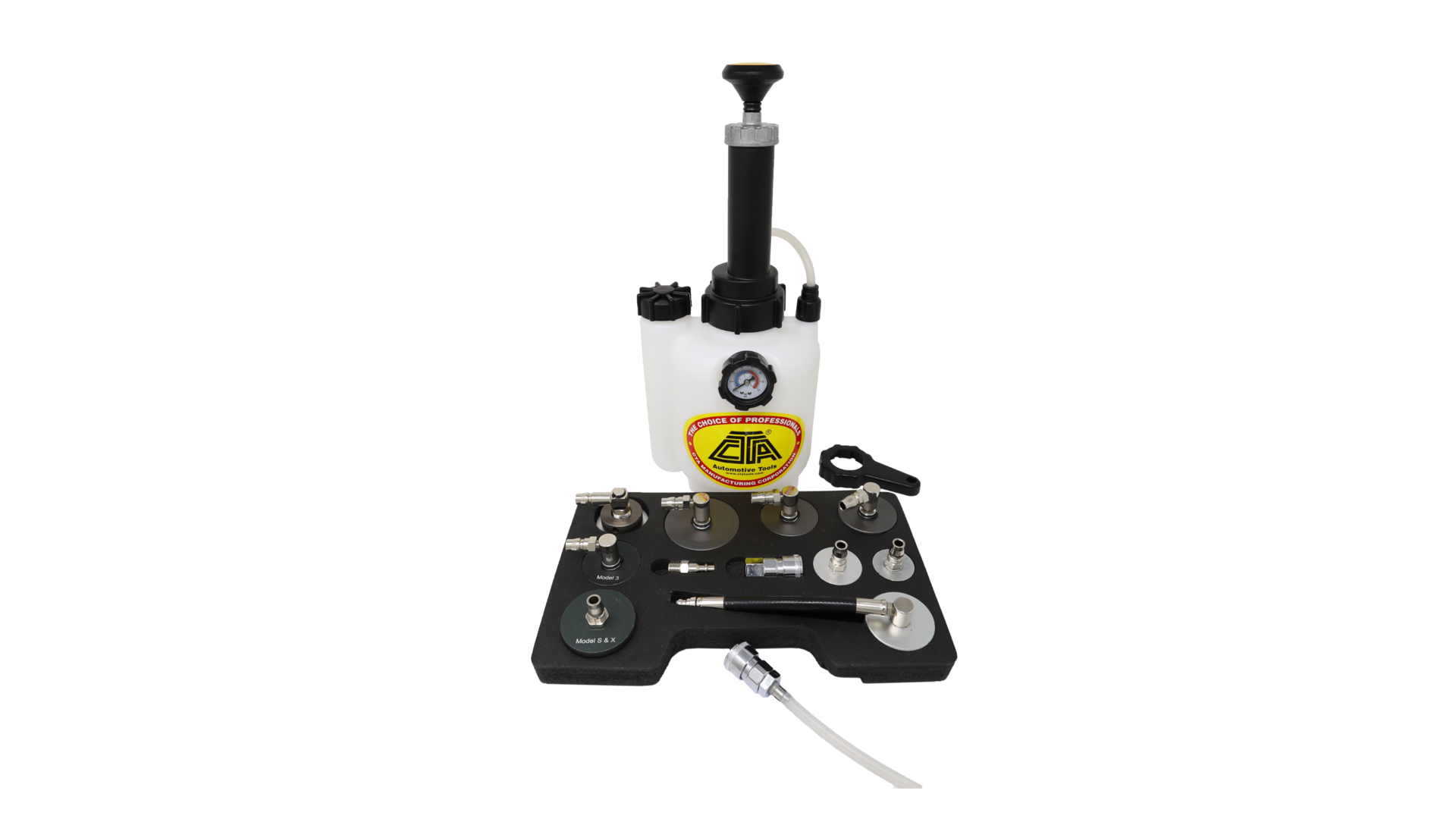 Pro Series Brake Bleeder Adapters and Tank