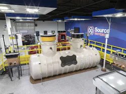 Figure 7- Preventing contamination from entering underground tanks like this one can save a lot of hassle for a lot of people. Figure 7- Preventing contamination from entering underground tanks like this one can save a lot of hassle for a lot of people.