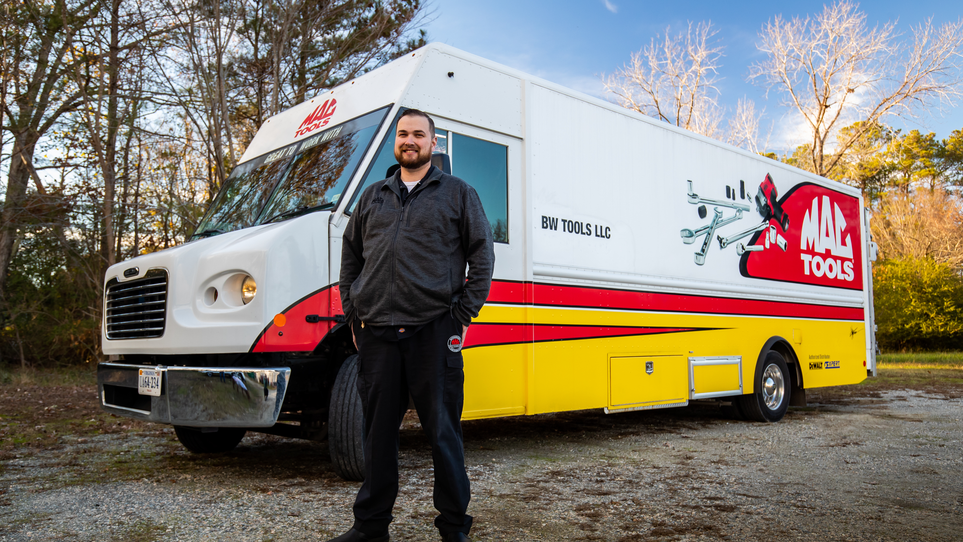 Wendl has been selling tools for around 11 and a half years. Cunningham didn't join him on the truck until October 2018.