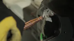 Squeeze-type resistance spot welding is starting to take over in collision repair shops because many OEMs are using advanced steels that are thinner than in the past. These machines produce a perfect weld every time and won't burn through sealants or adhesives. Squeeze-type resistance spot welding is starting to take over in collision repair shops because many OEMs are using advanced steels that are thinner than in the past. These machines produce a perfect weld every time and won't burn through sealants or adhesives.