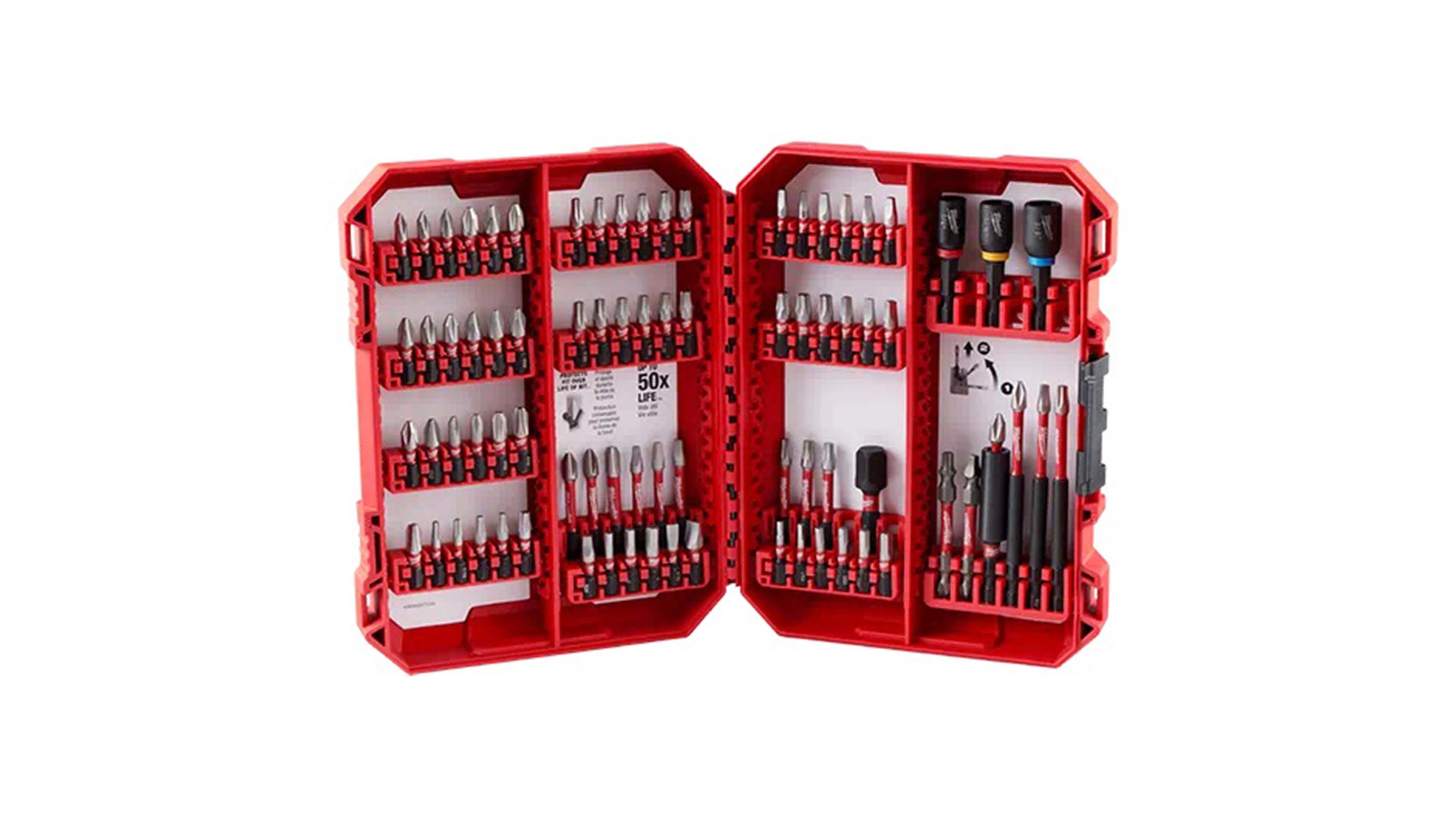 80-pc Shockwave Impact Duty Driver Bit Set, No. 48-32-4094