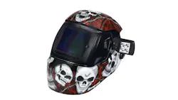 Snap-on Skull Auto-Darkening Welding Helmet with Light, No. WELDIGNSKULL Snap-on Skull Auto-Darkening Welding Helmet with Light, No. WELDIGNSKULL