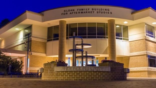 The Sloan Family Building for Aftermarket Studies at Northwood University. Northwood is the only school in the country to offer an automotive aftermarket management major. It recently received a $100,000 gift from Epicor to fund a new lab for students to learn leading automotive aftermarket software.