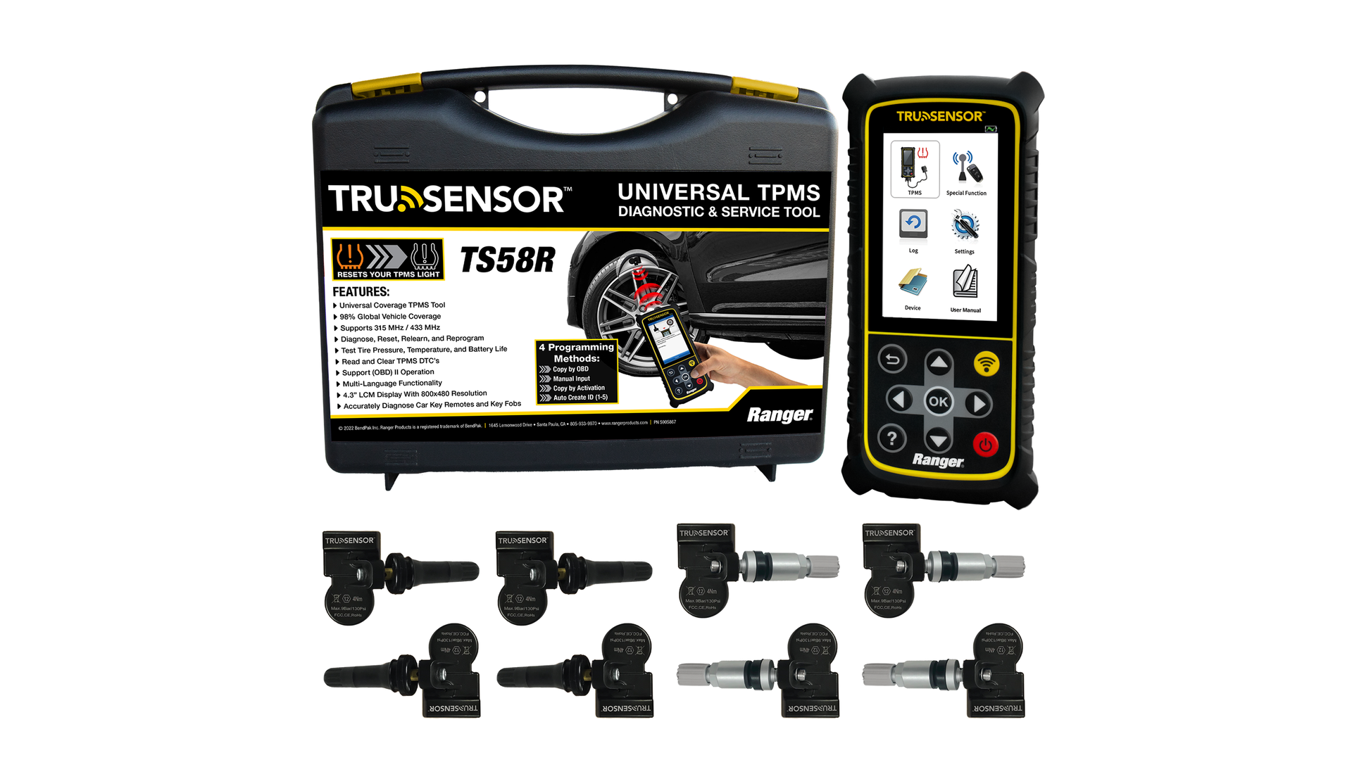 Ranger TruSensor TS58R Universal TPMS Kit