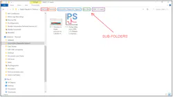 Figure 8- In this example, each one of my friends I offer assistance to has a subfolder for each vehicle-challenge they present to me. This organization process helps keep me sane. Figure 8- In this example, each one of my friends I offer assistance to has a subfolder for each vehicle-challenge they present to me. This organization process helps keep me sane.