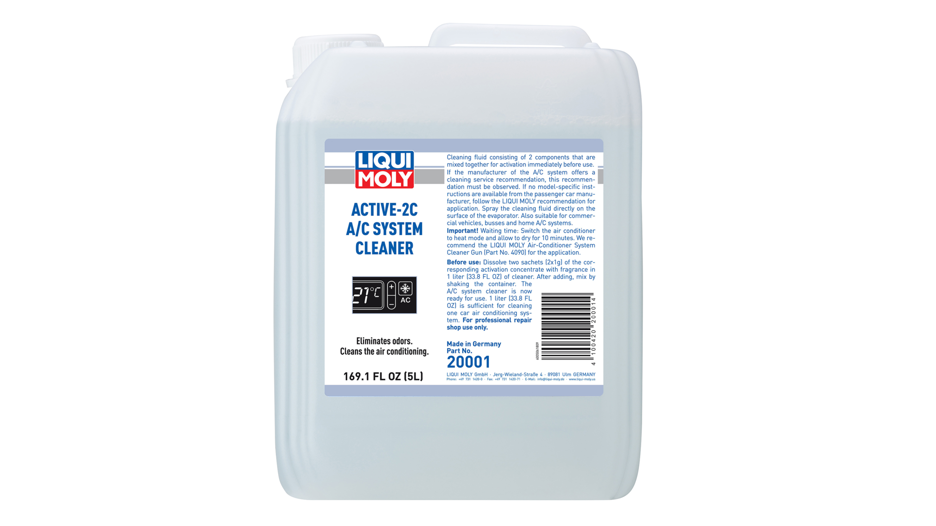 Liqui Moly's AC System Cleaner