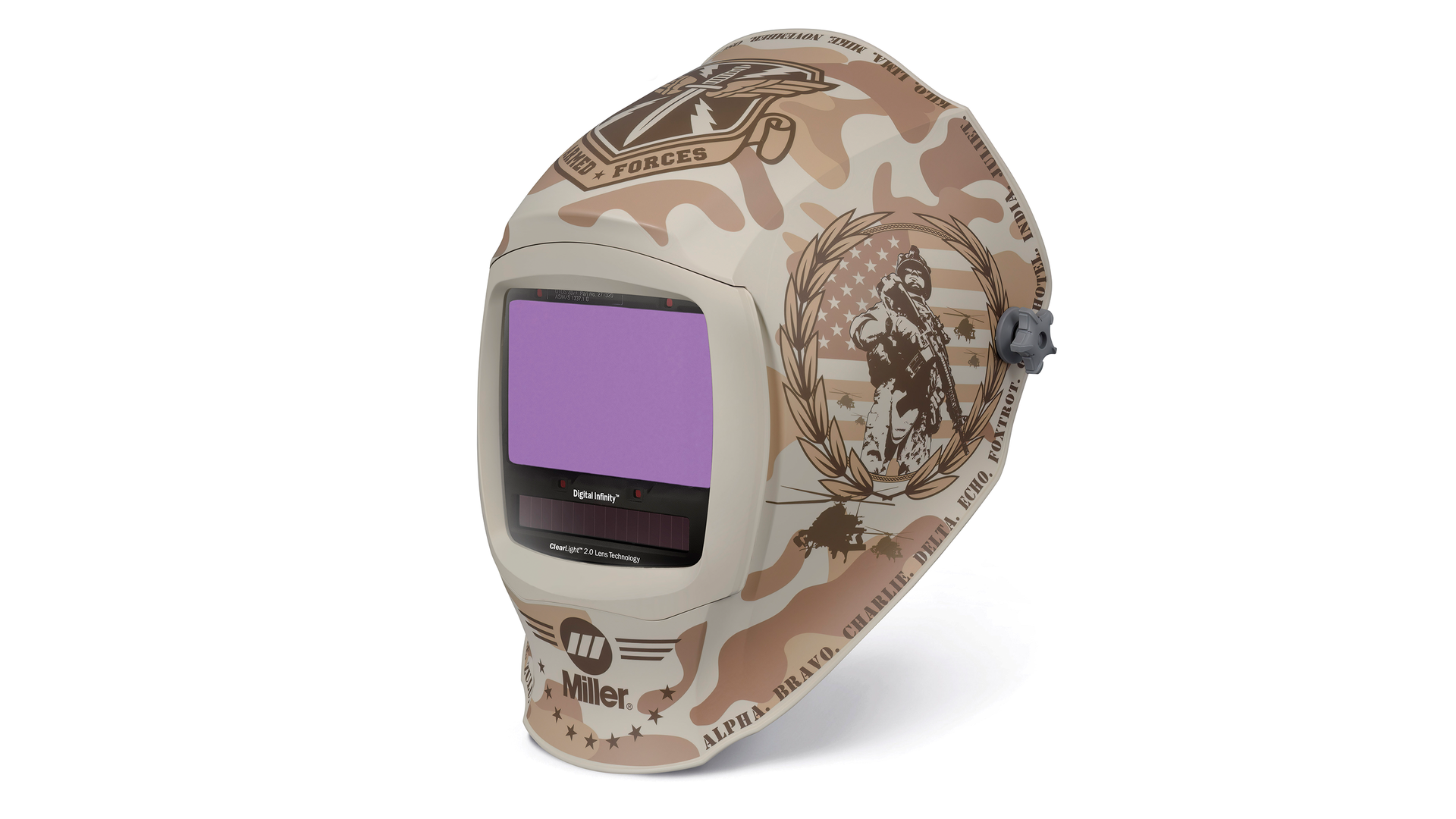 Digital Infinity Series Honor Welding Helmet