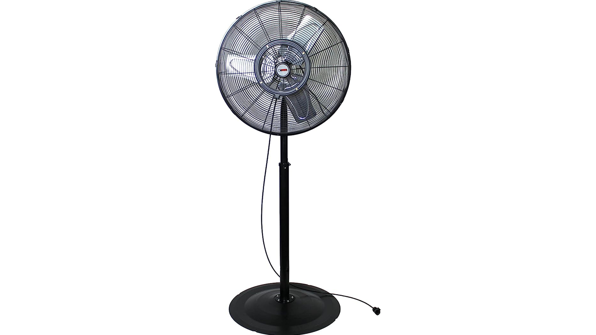 24' Waterproof Oscillating Fan with Misting Attachment, No. KTI77726KIT