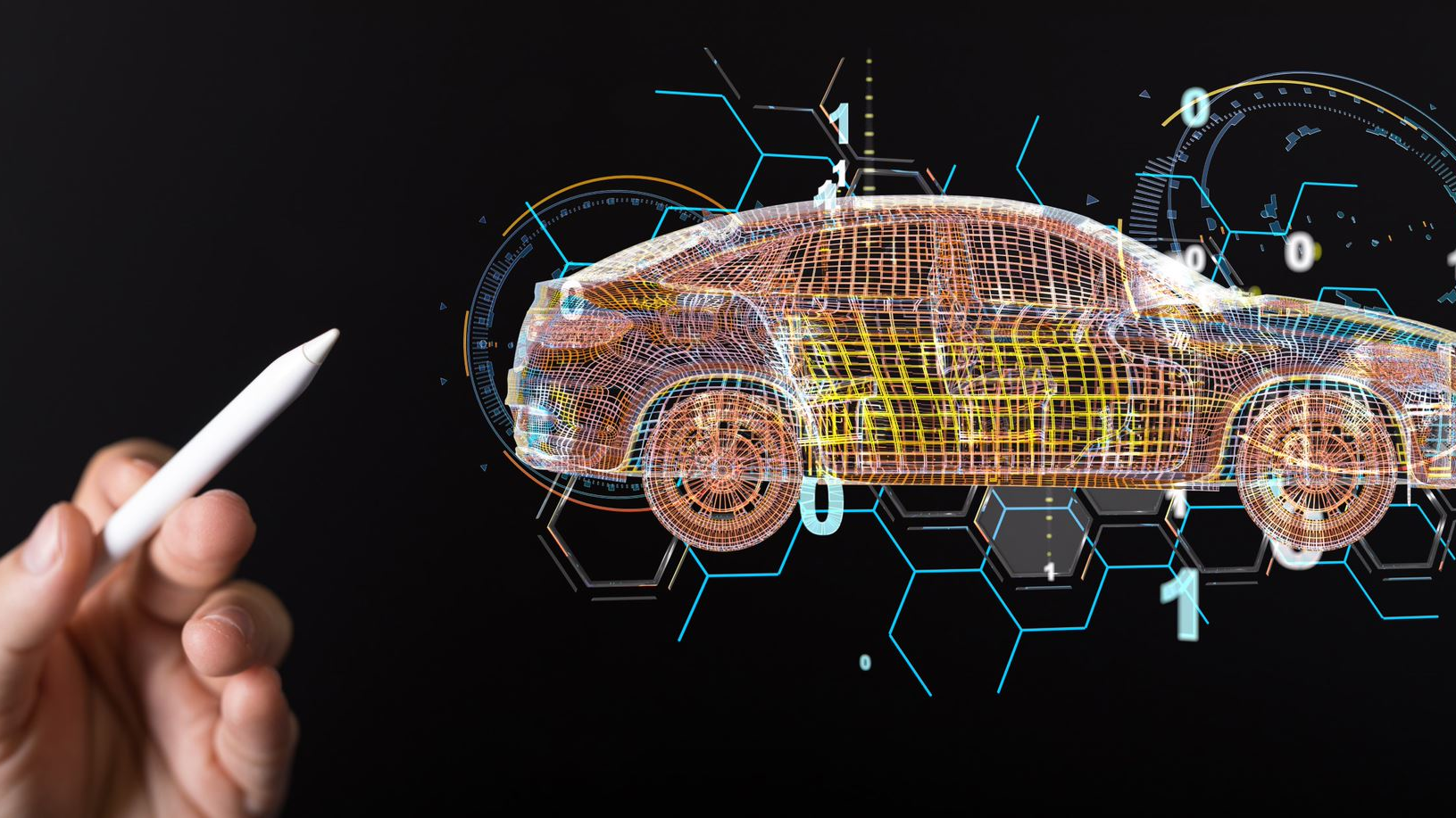 High-tech car, analysis