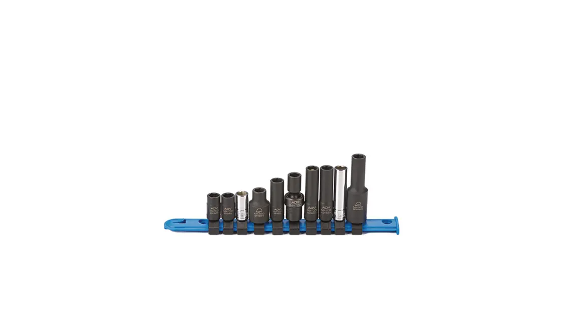 1/4' and 3/8' Drive 10-pc 8mm Socket Set