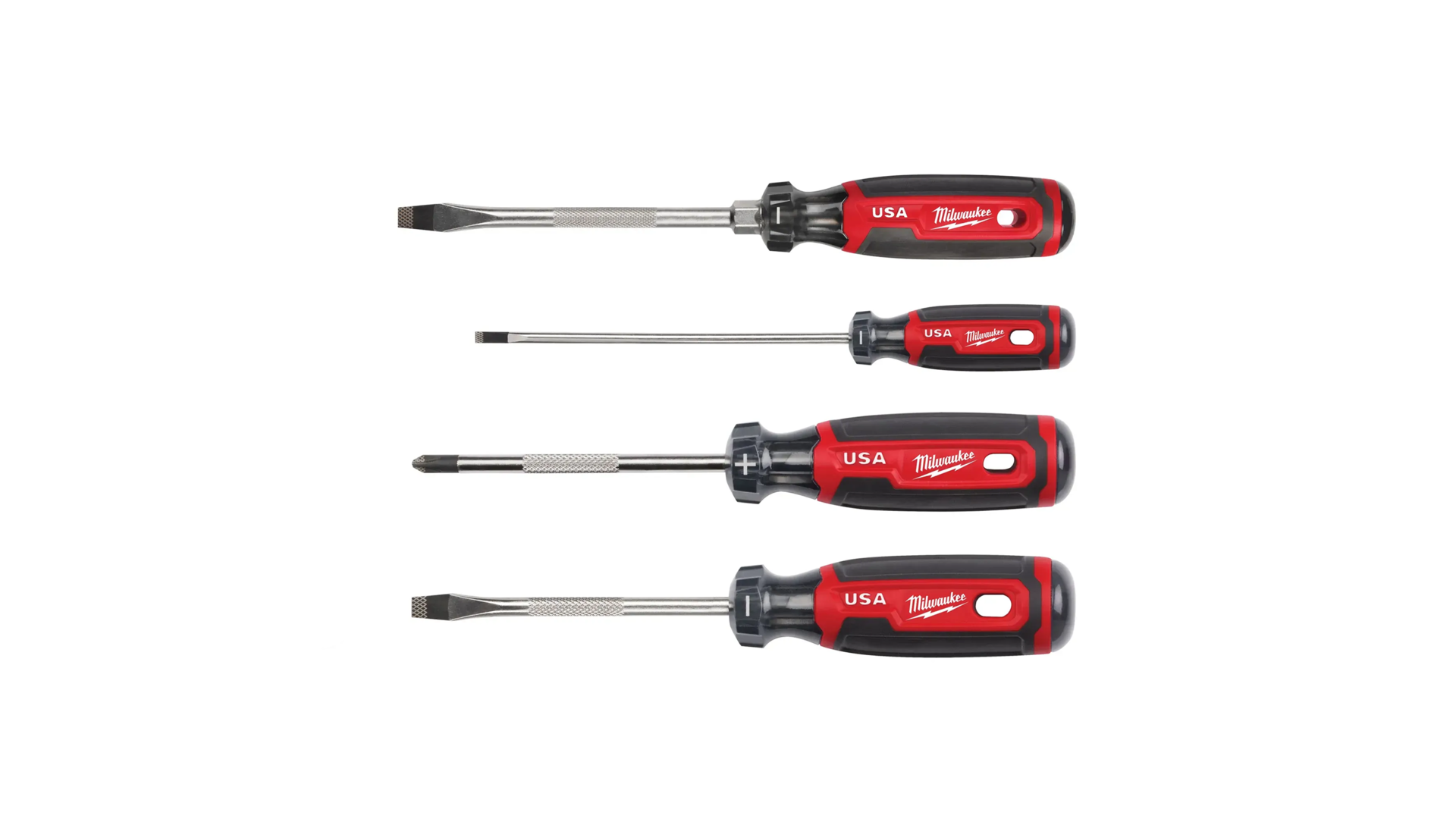 4-pc Cushion Grip Screwdriver Set, No. MT200-4