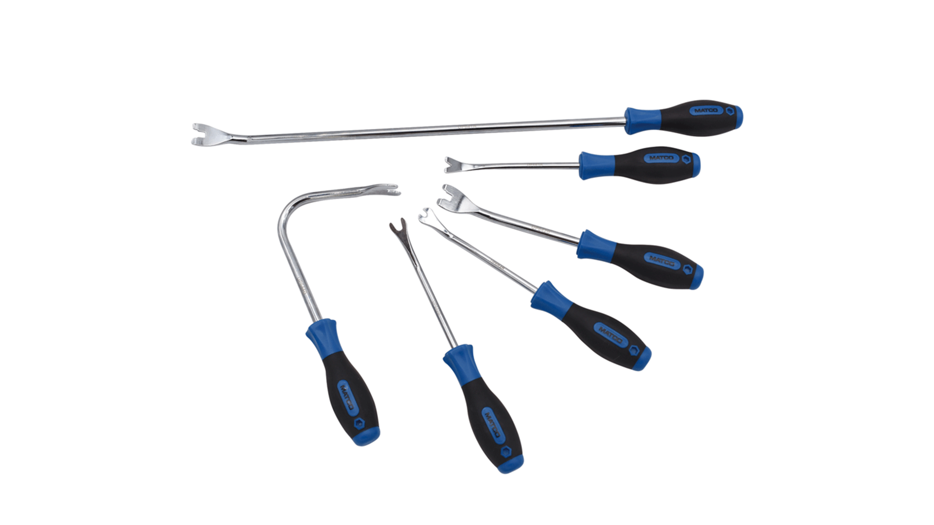 Matco Tools 6-pc Upholstery Tool Set, No. UP6SETB