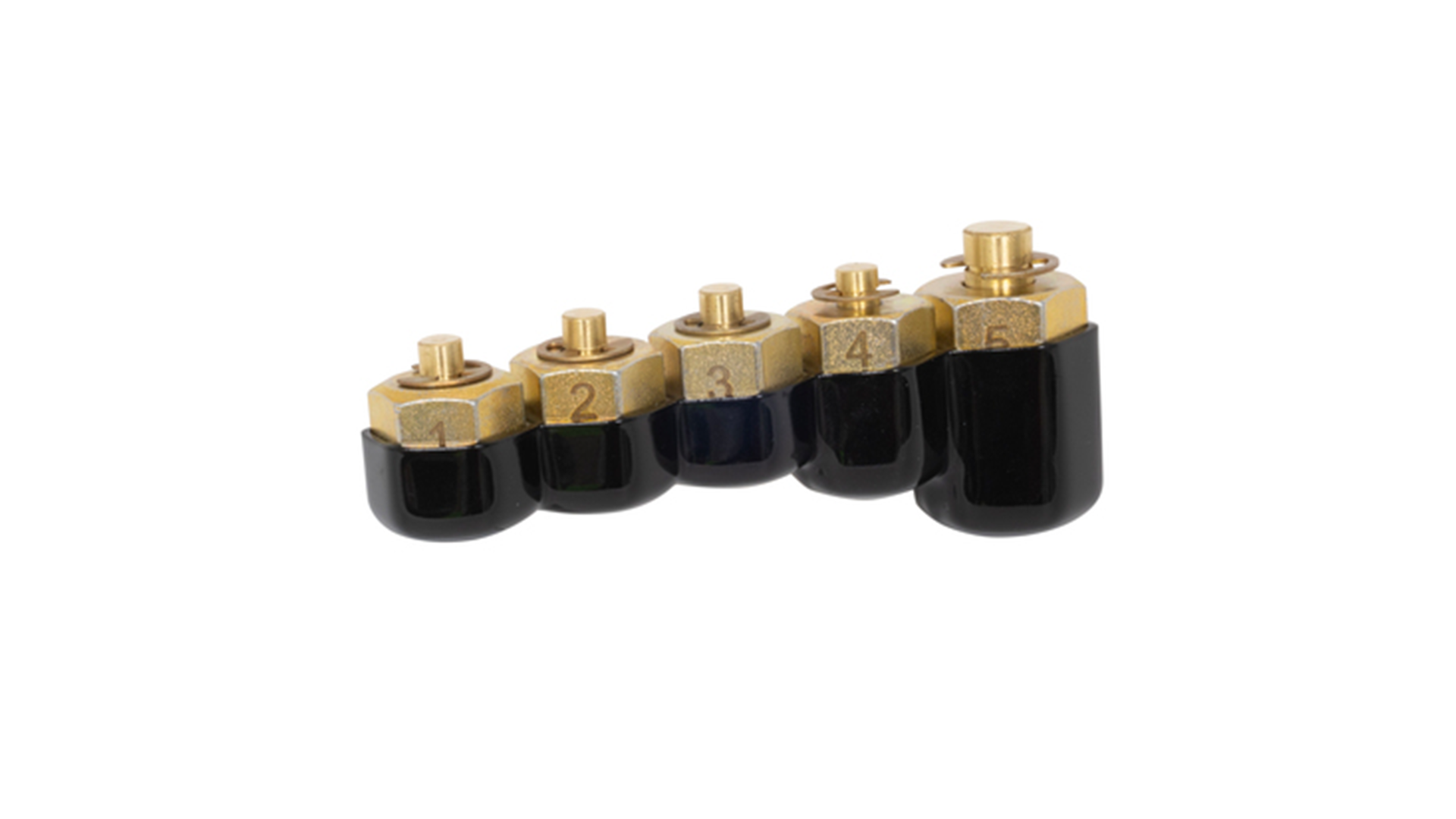 5-pc Injector Rail Fuel Line Cap Set, No. 10810