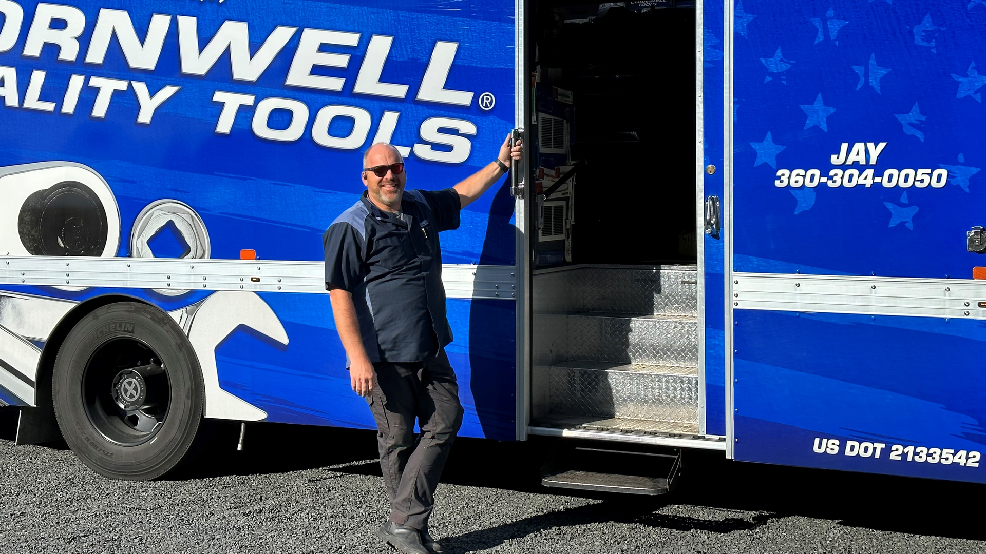 Hashagen has been in the tool selling business for over 25 years and notes that although selling thermal imaging can be a bit sporadic, it's important to keep stocked on the truck.