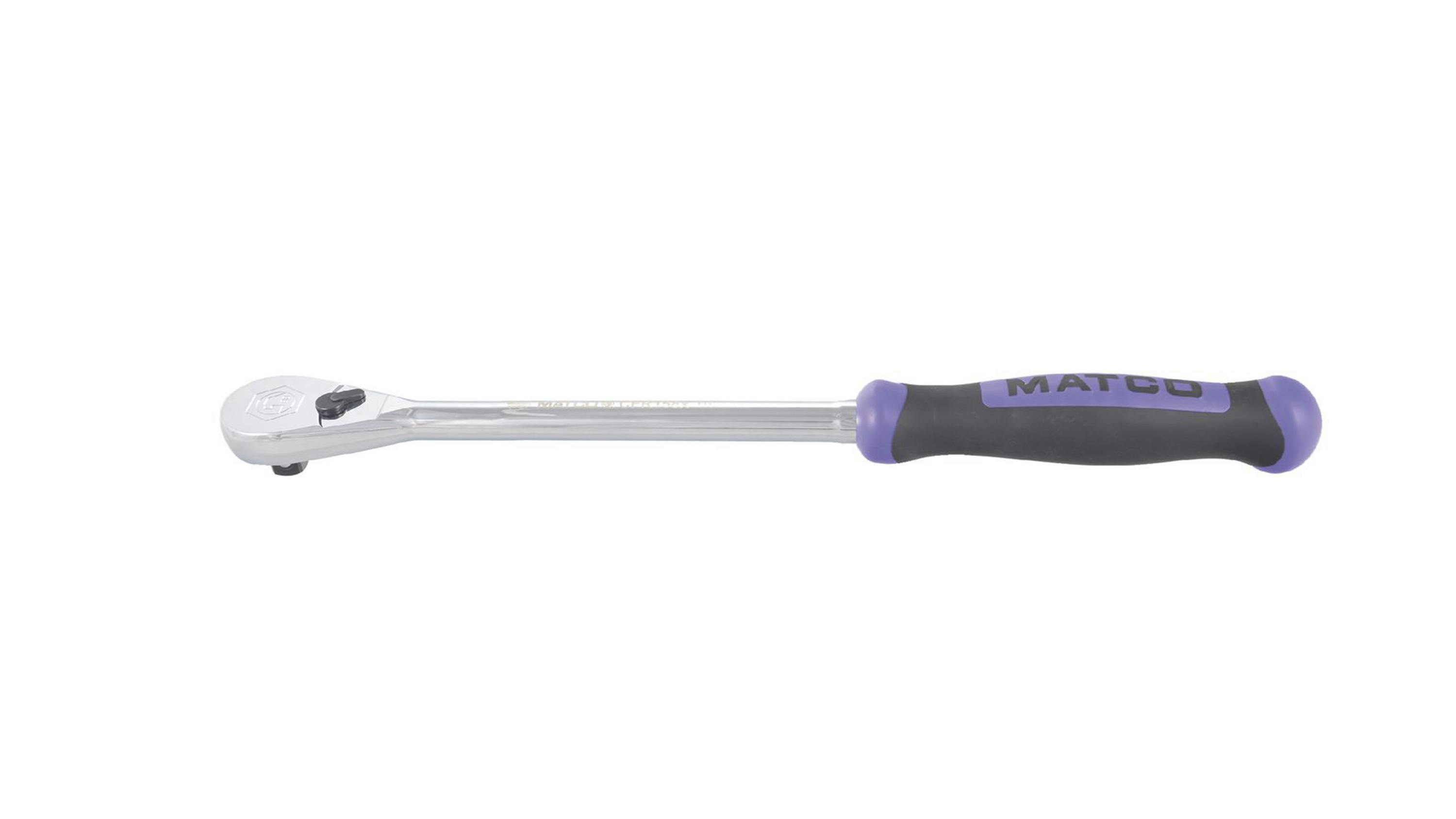 1/2' Drive 16-3/4' Eighty8 Tooth Fixed Ratchet with Ergo Handle - Purple, No. CFR158P