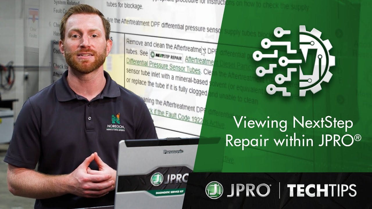 TechTips - Viewing NextStep Repair within JPRO