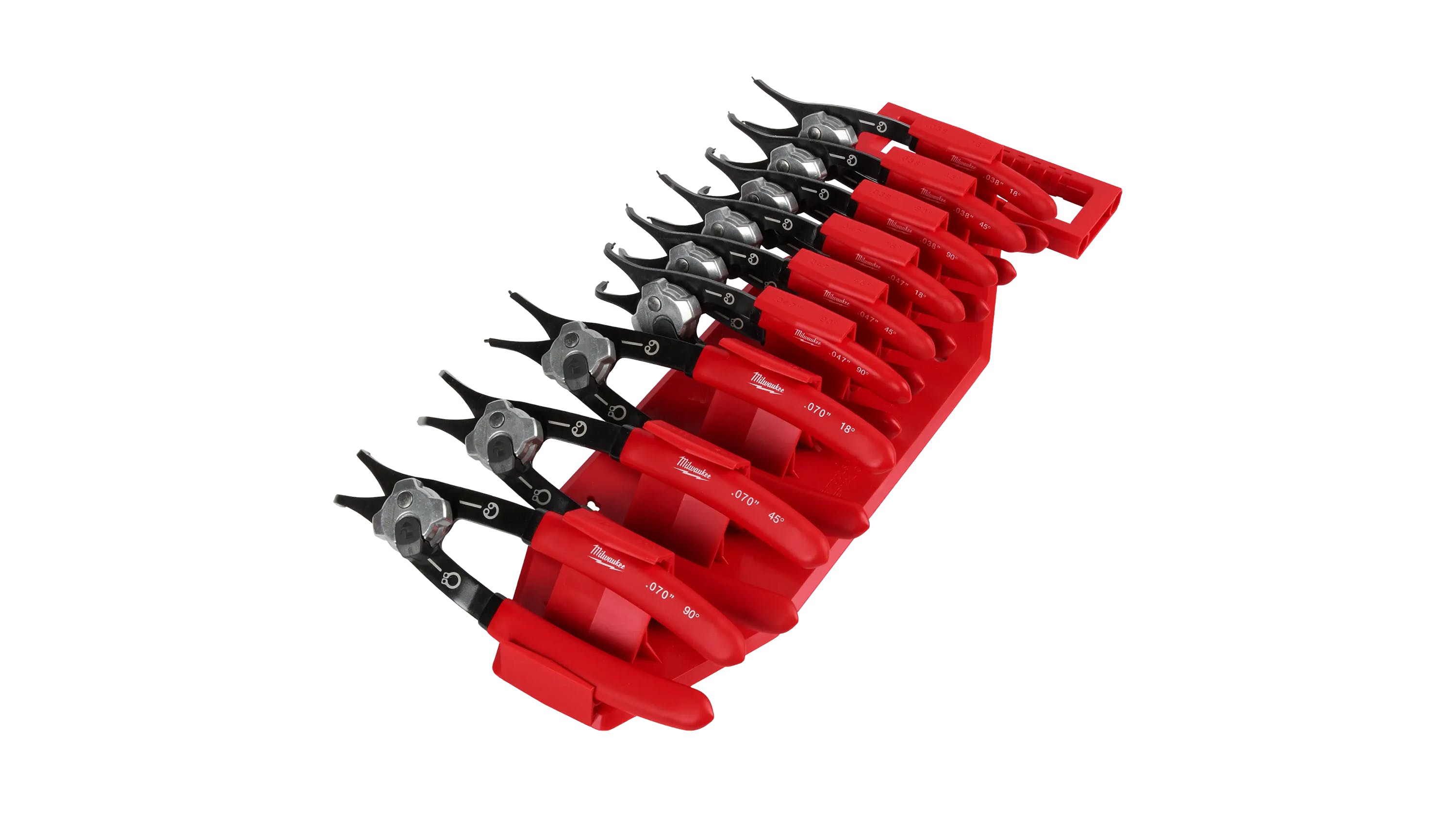 9-pc Snap Ring Pliers Set