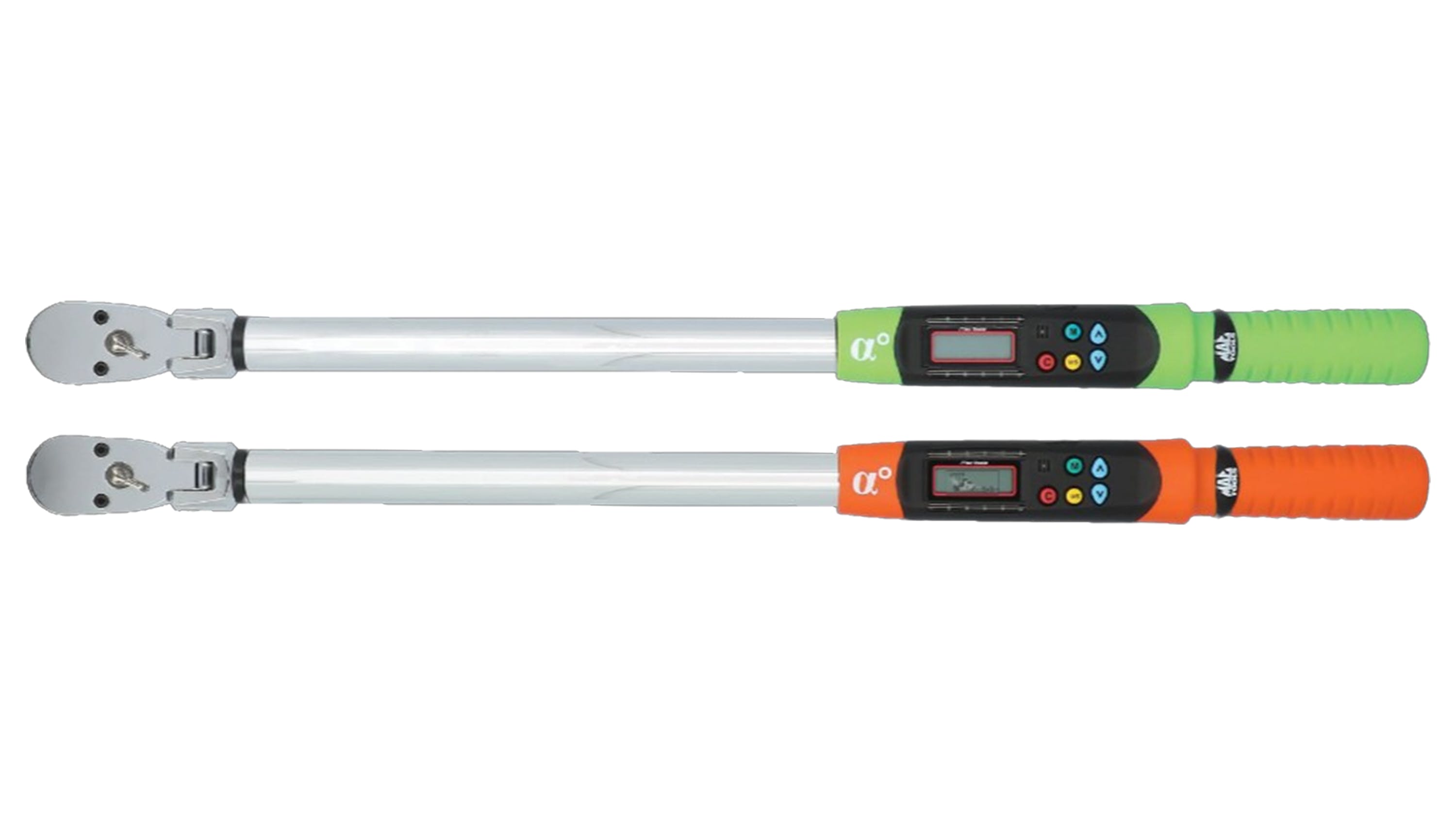 1/2' Drive Electric Angle Torque Wrench, Nos. TWVA250FDGR and TWVA250FDOR