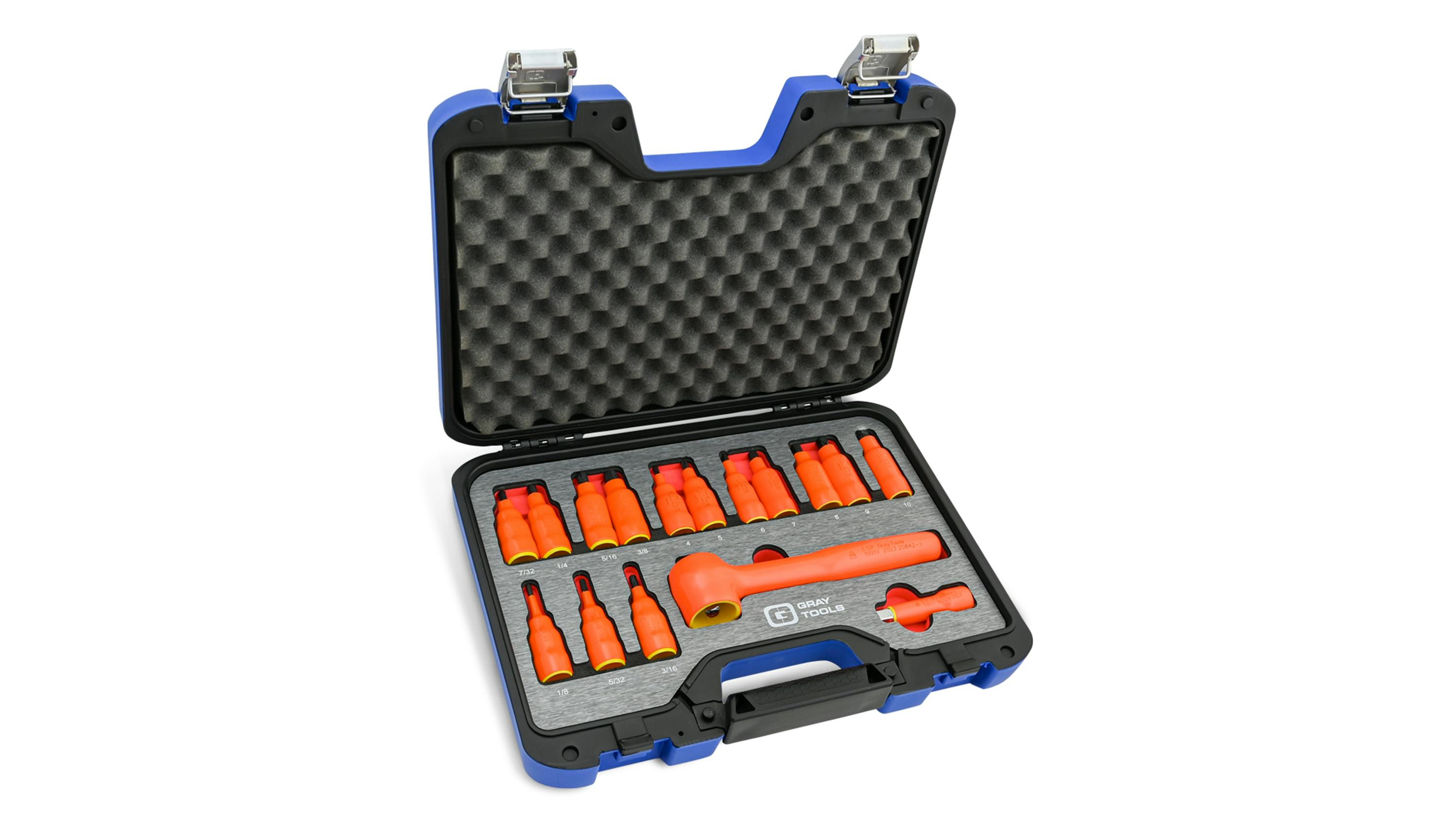 16-pc Insulated Hex Bit Socket Set, No. 25061-I