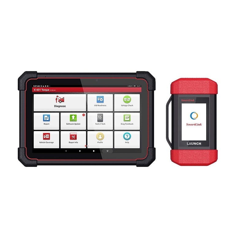 In addition, X-431 Torque Link has pre-installed more extended functions, such as ADAS calibration system, battery and starting system, oscilloscope, video scope, TPMS, immobilizer diagnostics and more.