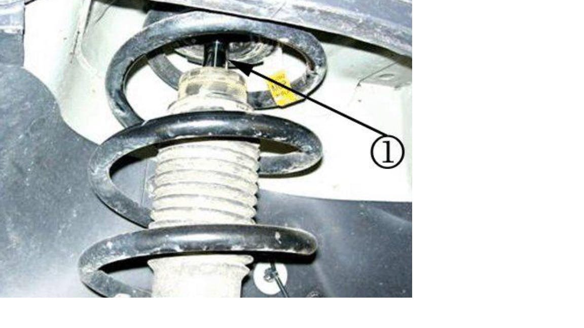 Apply grease to the strut piston rod where the jounce bumper normally rides.