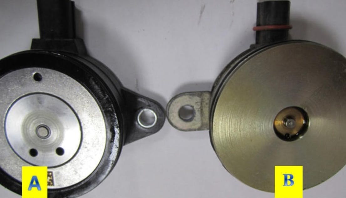 A) No link harness needed; B) link harness required.